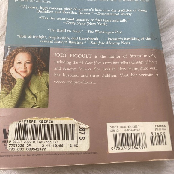 My Sister's Keeper : A Novel by Jodi Picoult (2005, Trade Paperback) - Picture 6 of 10
